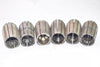 Mixed Lot of 6 TG 100 Spring Collets High Precision, Machinist, Milling, CNC