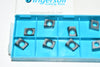 (8) NEW Ingersoll CDE313R024 Grade: IN15K Carbide Insert Indexable 5800177