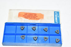(8) NEW Komet W29 18010.0404 Grade: P40 Carbide Inserts Indexable
