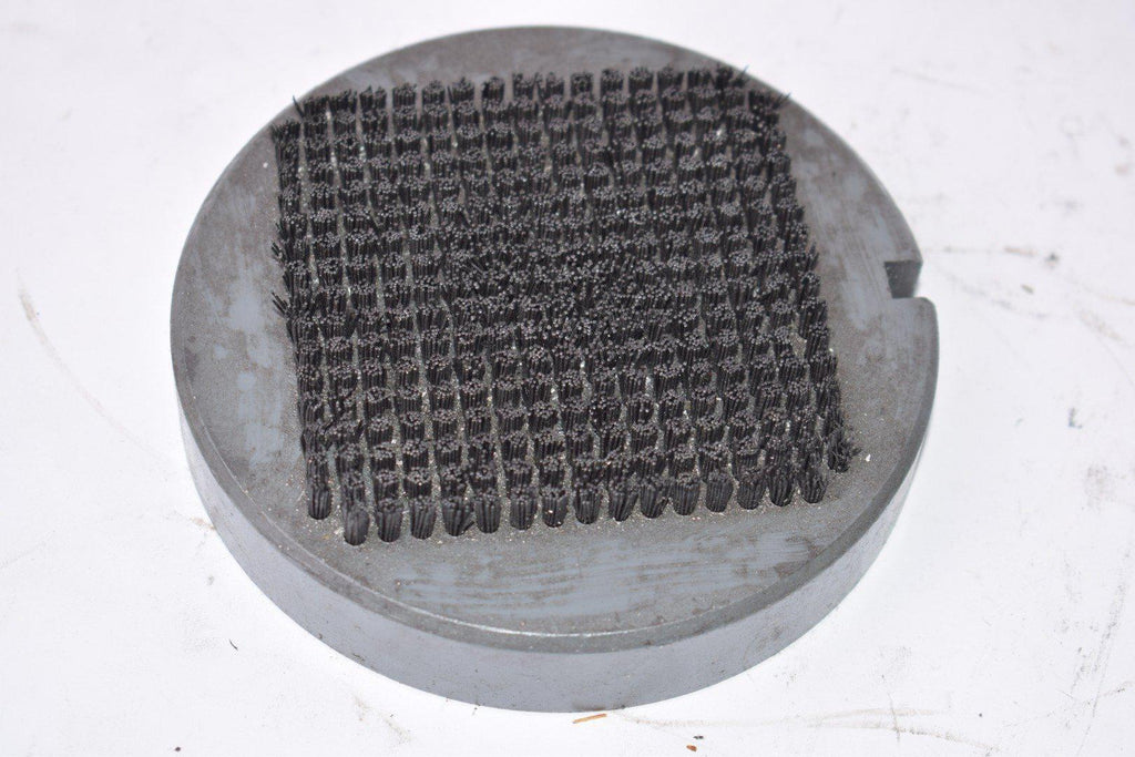 Amada Strippit Wilson Punch Press Button Brush 5'' OD x 1-1/4'' Thick