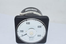 Crompton 078-08 AJ-LSSN AC Volt Panel Meter 0-800 Amps Voltmeter
