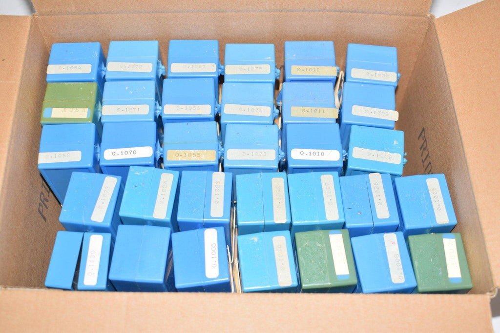 Lot of 32 Deltronic Pin Gage Inspection Plug Gauges Smooth Machinist Tooling Mixed Sizes/Lot