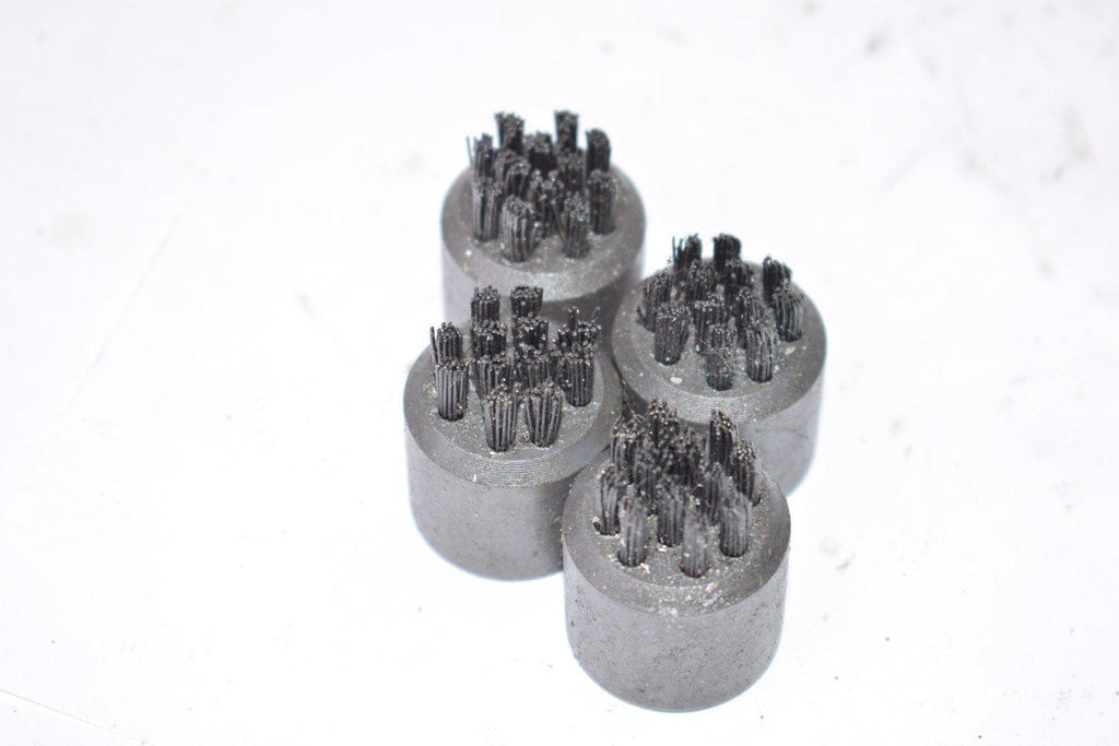 Lot of 4 Amada Strippit Wilson Punch Press Button Brushes 1'' OD