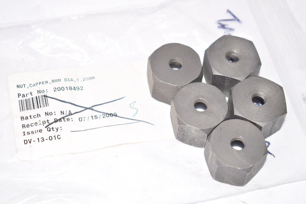 Lot of 5 NEW Nut Capper 8MM Dia x 1.25mm