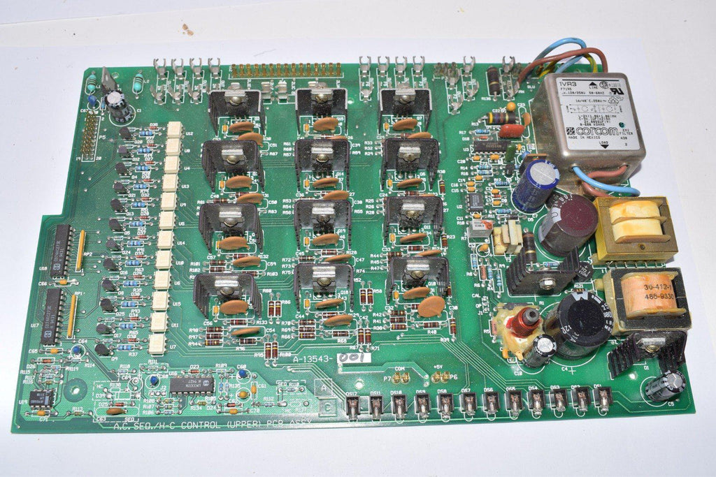 A-13543-001 A.C. SEQ./H-C CONTROL (UPPER) PCB ASSY.