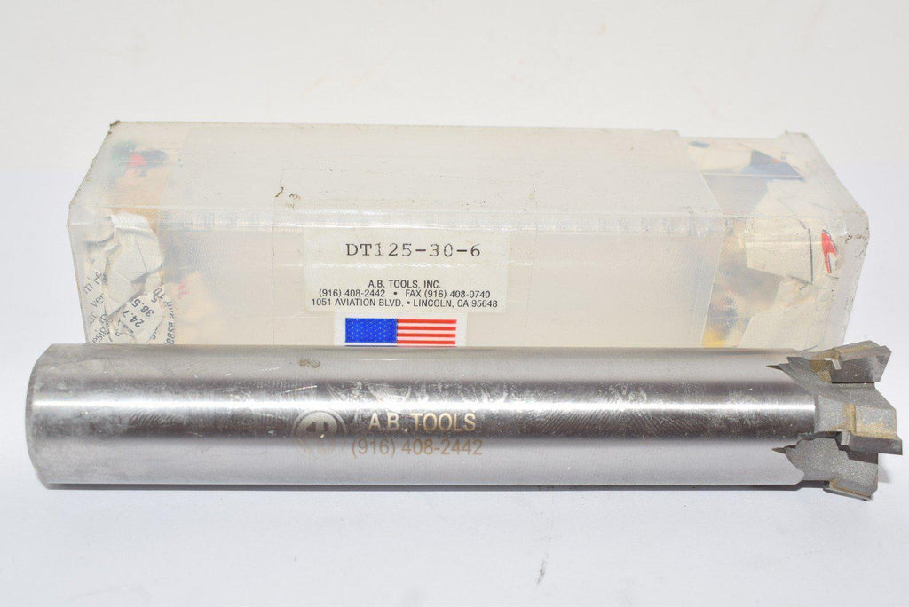 A.B. Tools Carbide Tipped Key Seat Cutter DT125-30-6 1-1/8'' 6'' OAL