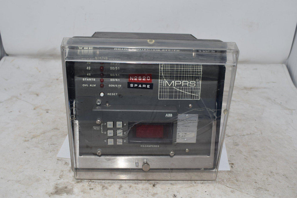 ABB 470M0401 IMPRS Motor Protection System IB 7.12.1.7-1 PH 1-7.5A GND .4-3A