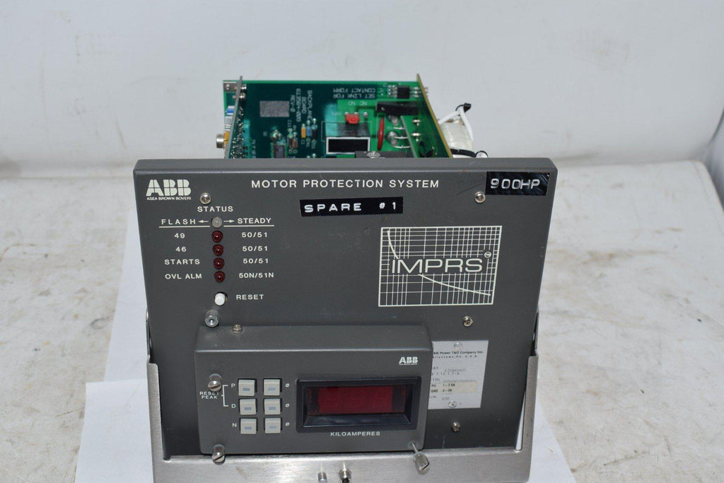 ABB 470M0401 IMPRS Motor Protection System, No Housing Cover