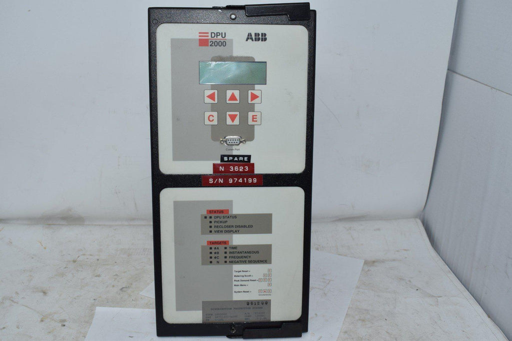 ABB DPU2000 Distribution Protection System DPU 2000 487V1401-6000