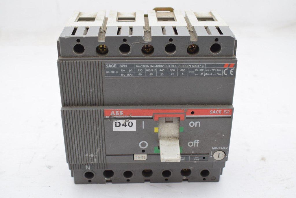 ABB SACE S2 S2N Circuit Breaker 160A 690V 947-2