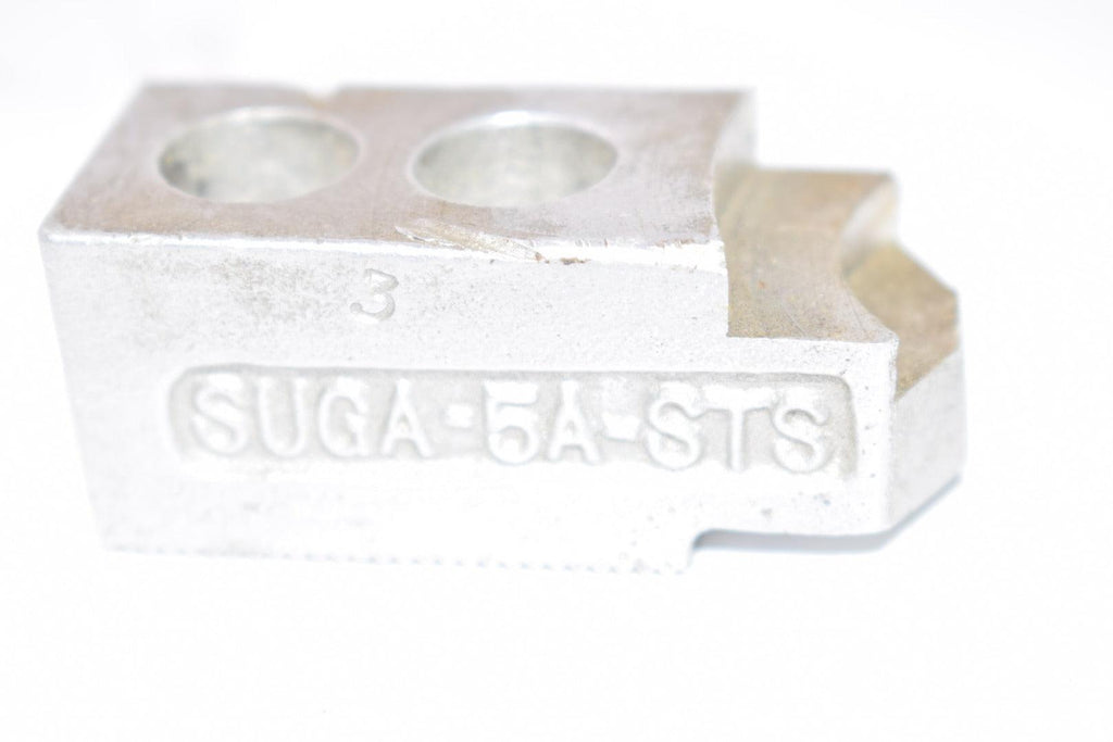 Abbott SUGA-5A-STS Soft Chuck Jaw, 2-1/2'' x 1-1/8'', Serrated