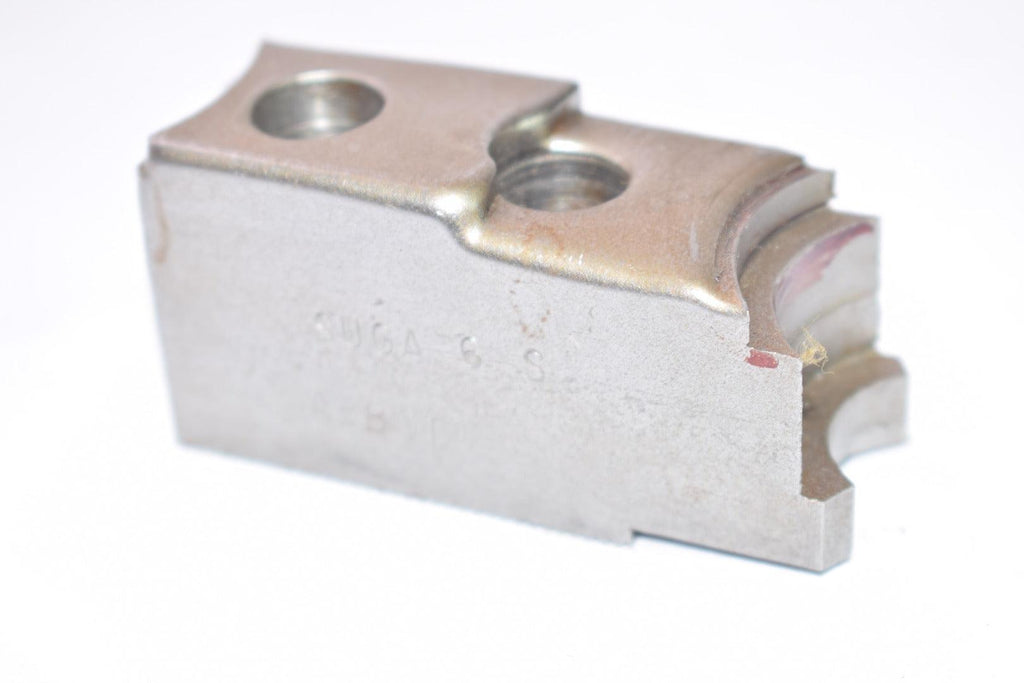 Abbott SUGA-6-S Steel Chuck Jaw, Serrated, 2-3/4'' x 1-1/2''