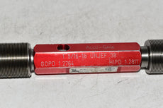 Accu-Gage 1-5/16-18 UNJEF-3B Thread Plug Gage Go PD 1.2764 No GO 1.2811