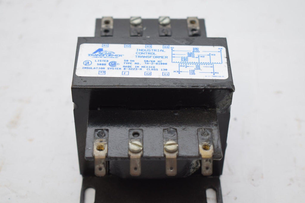 Acme Transformer TA-2-81000 Control Step Down Transformer 50VA 50/60Hz