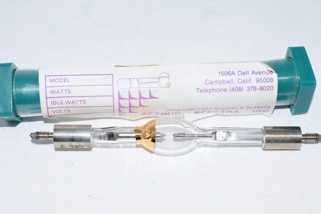 ACTINIC SPECTRA Model UB Ultraviolet Light Sources Lamp Mercury Bulb