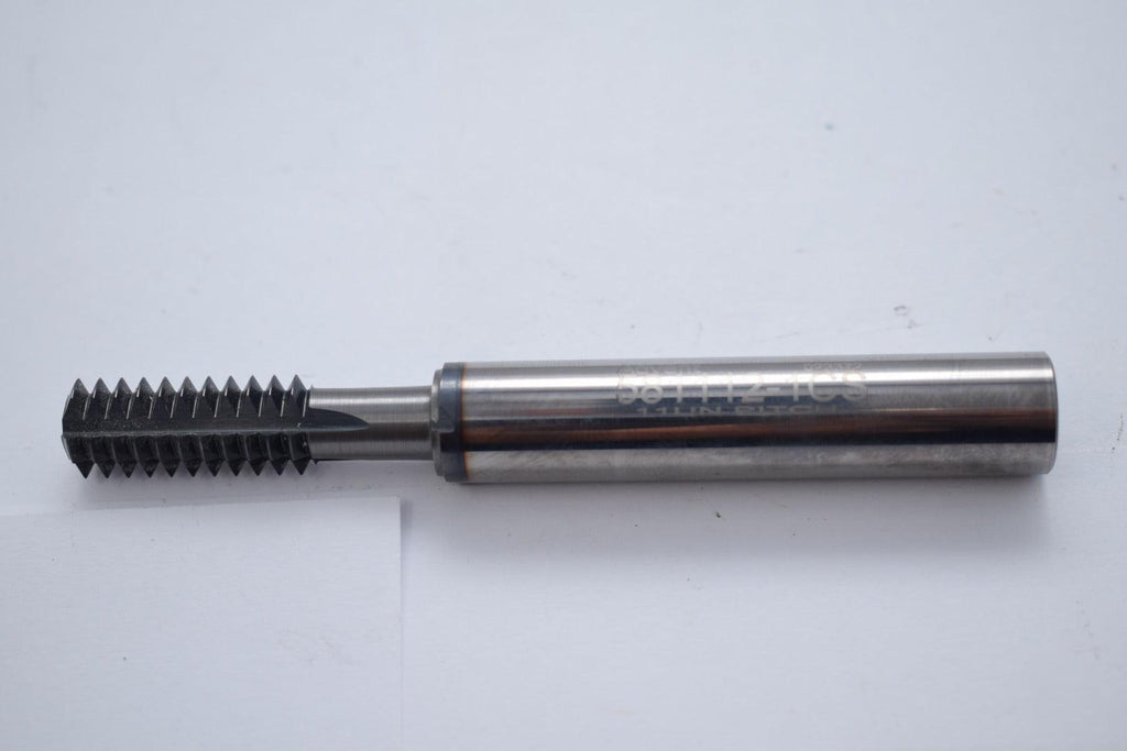 Advent Tool 581112-1CS Straight Flute Thread Mill, 5/8-11 UN Thread, 4 in OAL, 4 Flutes, 1/2 in Dia Shank