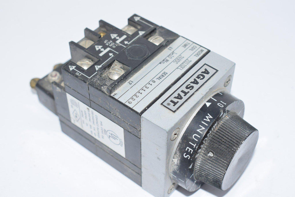 Agastat 70120FL Time Delay Relay 24VDC 1-10 Min.