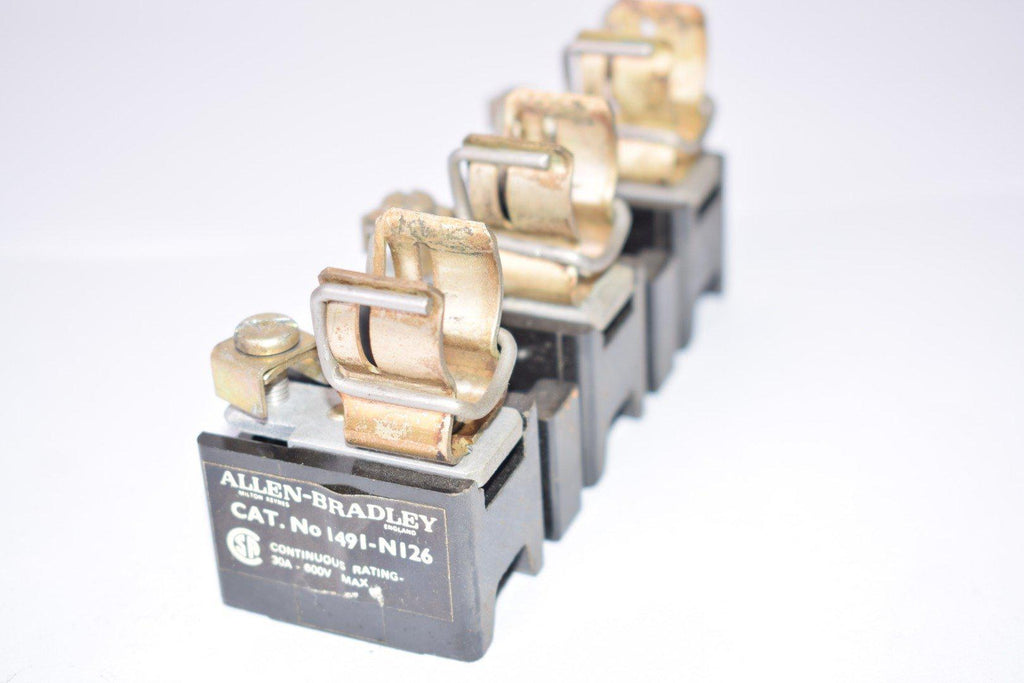 Allen Bradley 1491-N126 Fuse Block 30A 600V
