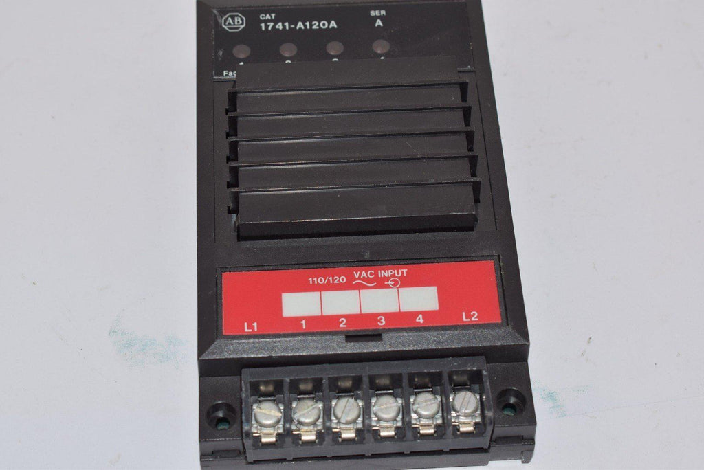ALLEN BRADLEY 1741-A120A INPUT MODULE 110/120VAC PLC