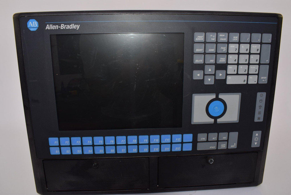 Allen Bradley 6180-ADEBDFZZABZ Ser. A PLC Integrated Display Computers Keypad