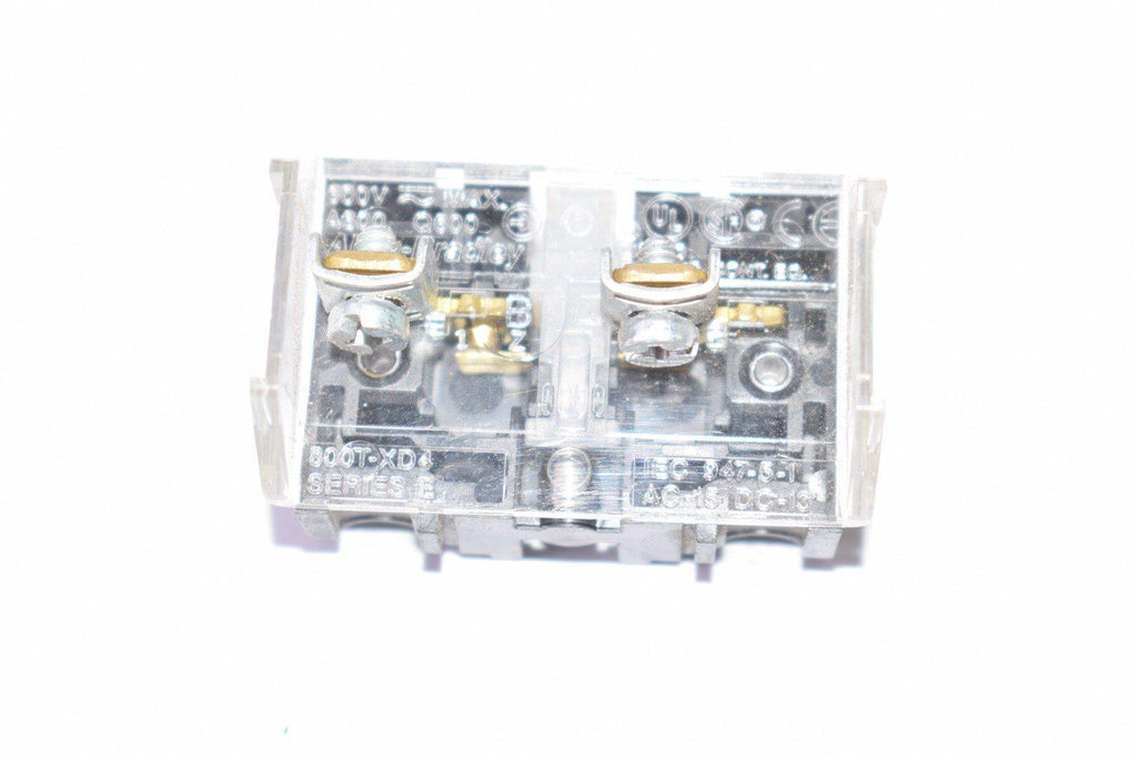 Allen Bradley 800T-XD4 Series E Contact Block, 30 mm, Base Mount