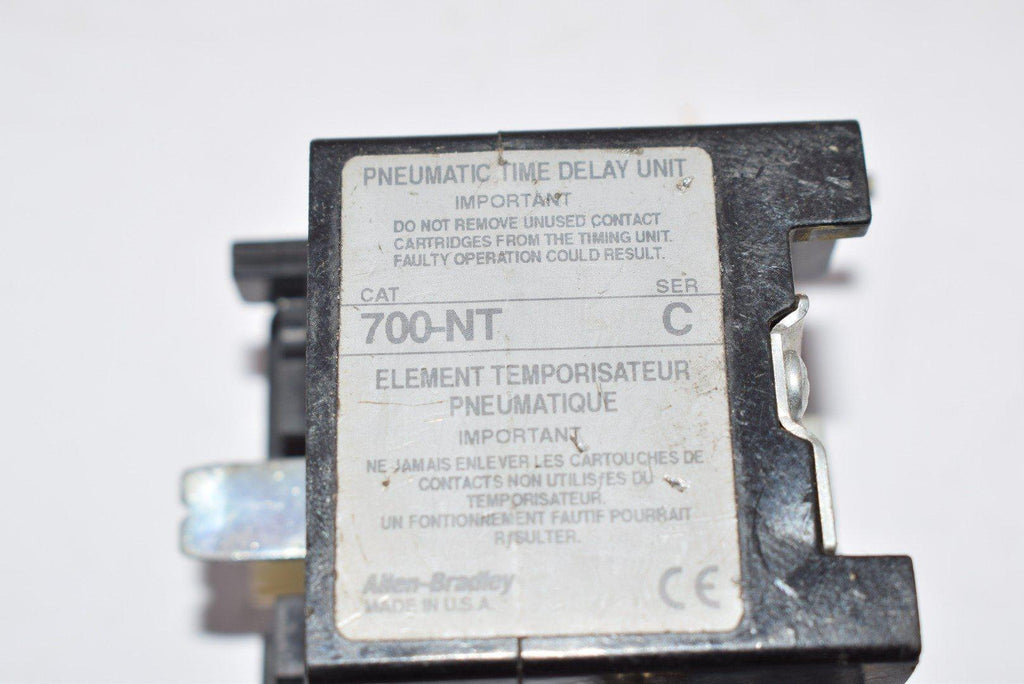Allen Bradley Relay Timer 700-NT Ser C, XY421114