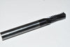 Allied Machine & Engineering TM56212 Helical Flute Thread Mill: 9/16-12, Internal & External, 4 Flute, 3/8? Shank Dia, Solid Carbide