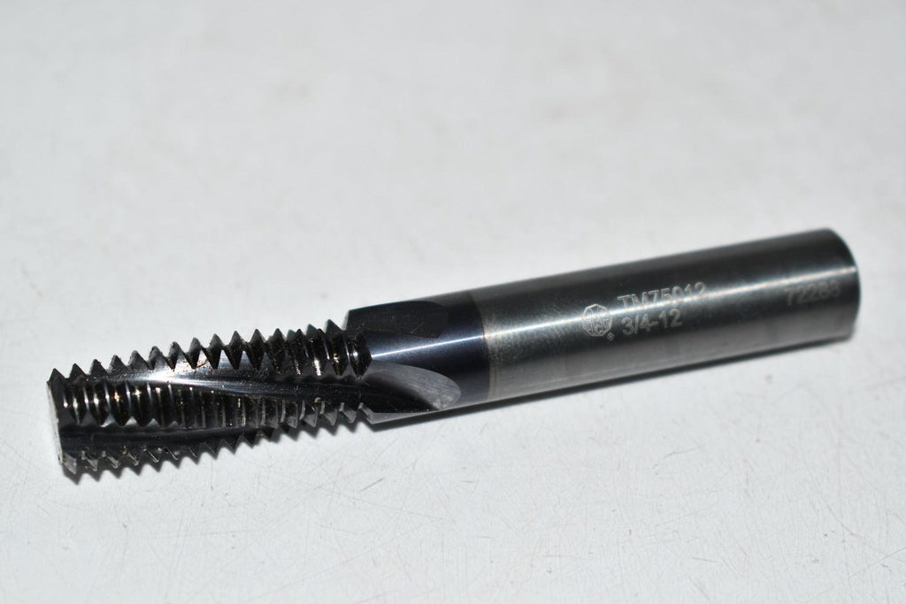 Allied Machine & Engineering TM75012 0.495'' Dia Carbide Thread Mill 4FL Helical