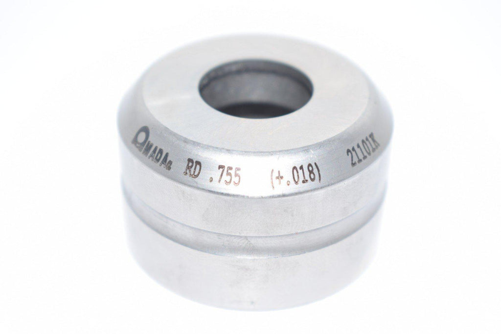 Amada .755 +.018 21101K Round Thick Punch Press Die Turret Tooling