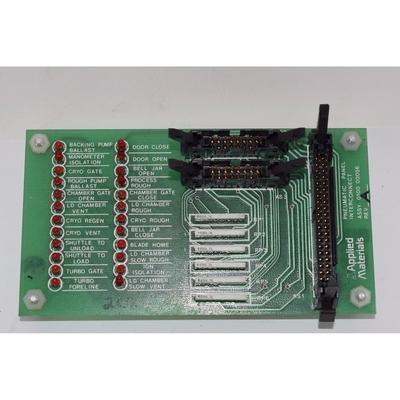 AMAT ASSY 0100-0056 REV. A, Pneumatic Panel Interconnect, Controller PCB