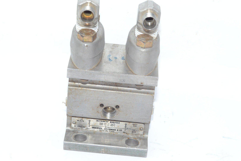 ANDERSON GREENWOOD M4AVS 02-2565-541 Instrument Manifold 316 Body