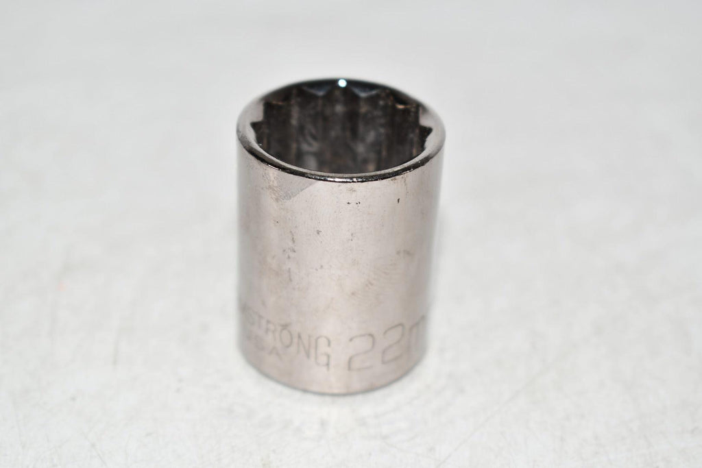 Armstrong 39-122A 1/2'' Drive 22mm Socket 12pt. USA