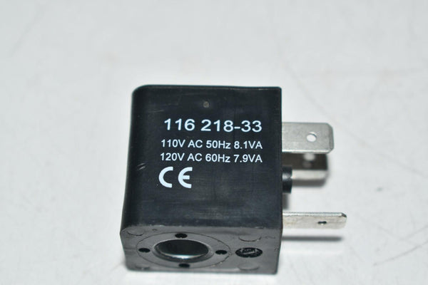 ARO 116218-38 Solenoid Valve Coil: 24V AC/12V DC, 22 Mm Valve Coil Size ...