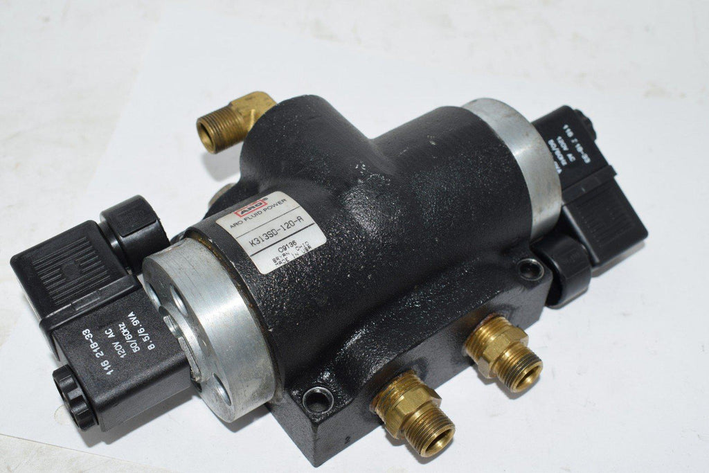 ARO K313SD-120-A Solenoid Air Control Valve, 3/8 In, 120VAC