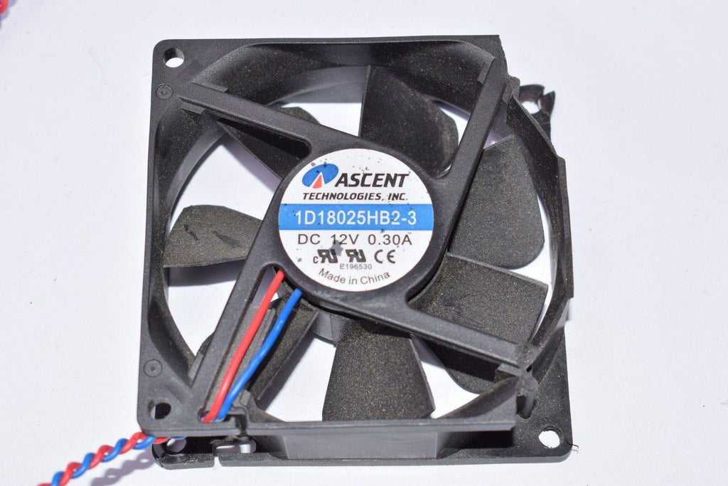 Ascent Technologies, Inc. 1D18025HB2-3, DC12V, 0.30A Fan