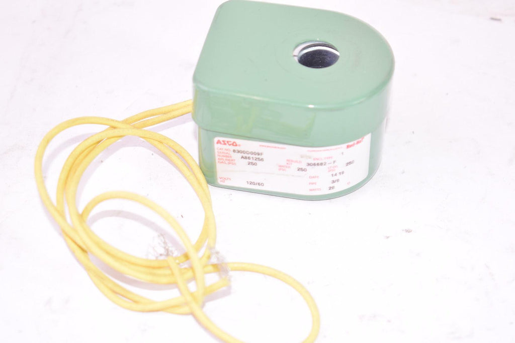 ASCO Valve 8300D009F Solenoid Valve Coil 250 PSI