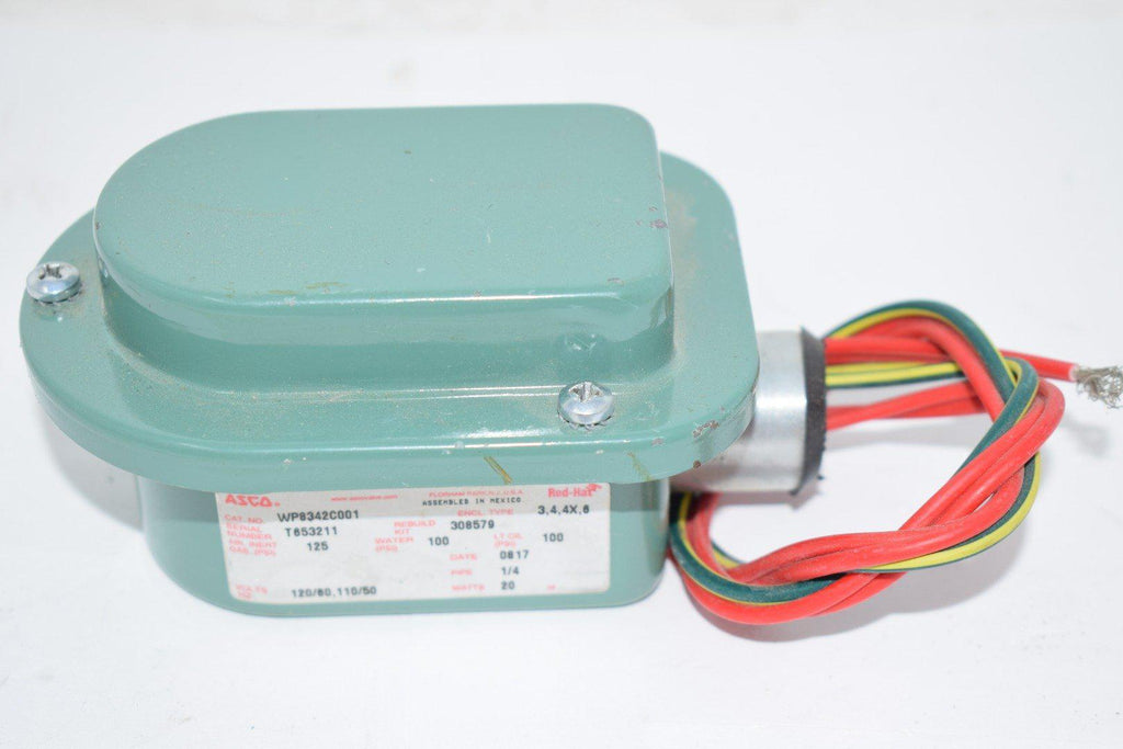 Asco WP8342C001M Red-hat Solenoid Coil Only 20W 120/60
