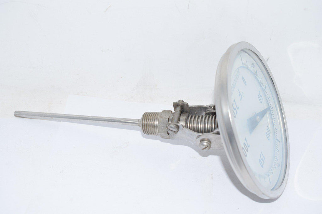 Ashcroft 12E 0-250 F Temperature Gauge 5''
