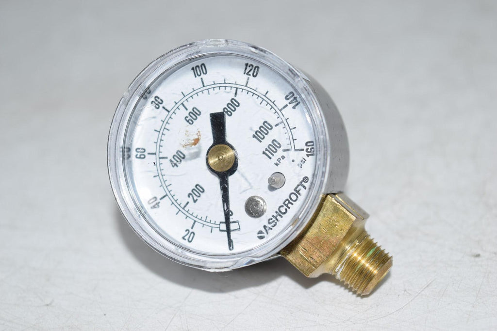 Ashcroft 57817-556 Pressure Gauge 0-160 Psi 0-1100 kPa