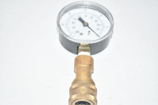 Ashcroft 593-53 2-1/2'' Pressure Gage -100-0 Hansen B2-HK Coupling