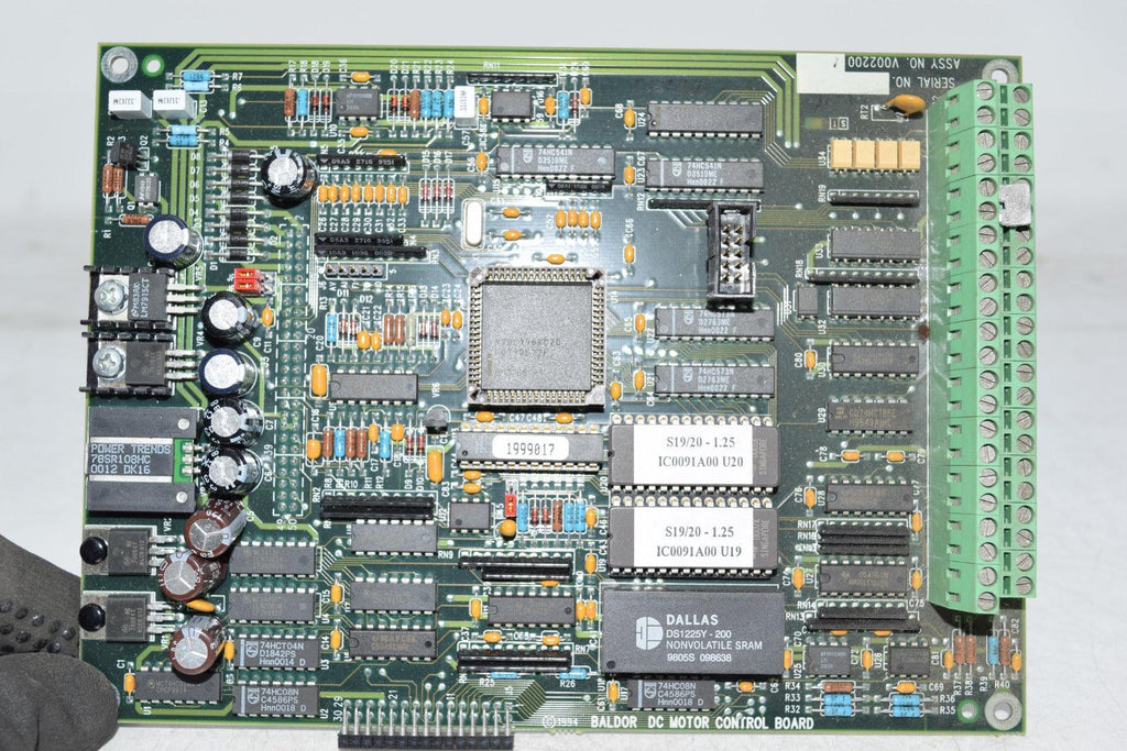 Baldor V1022021 REV D Circuit Board