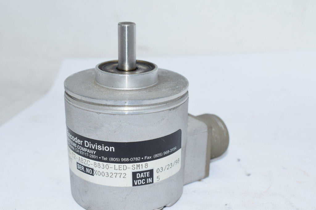 BEI Sensors H25 Incremental Optical Encoder H25E-SS-5000-T2-ABZC-8830-LED-SM18