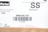 Box of 15 NEW PARKER 4MBT4N-316 Male Branch Tee, 1/4'' Tube Size, 1/4'' Pipe Size - Pipe Fitting, Metal, 1/2'' Hex Size