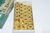Box of 25 NEW HOKE Gyrolok 4CP CP Cap Fitting 1/4'' Brass