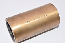 Brass, Fitting, Part: C24-1-B-P1, 4'' OAL, 2-1/8'' OD, 1-3/8'' ID