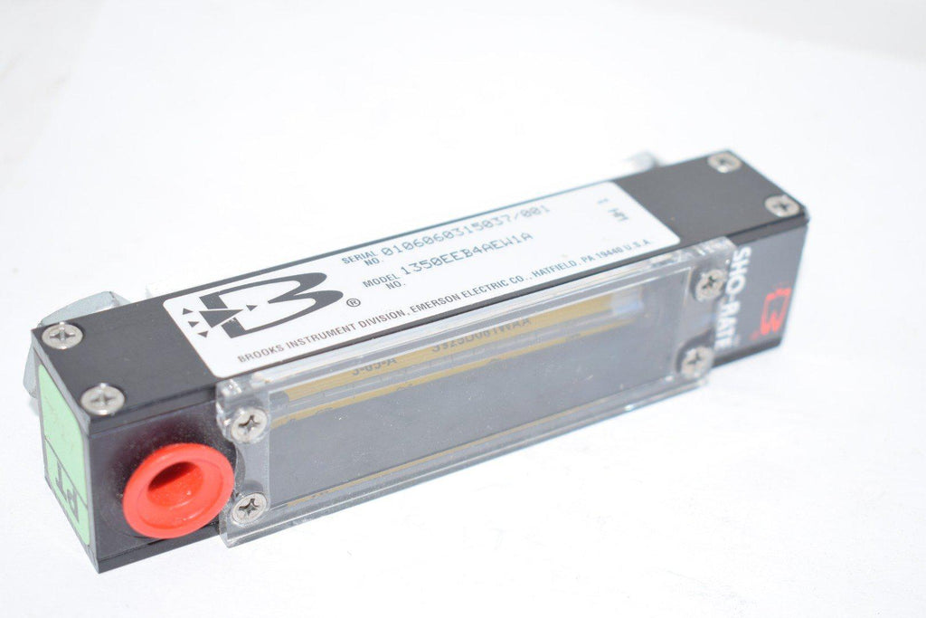 Brooks Instrument Sho-Rate Gas Flow Meter 1350EEB4AEW1A 200 PSI 0-6