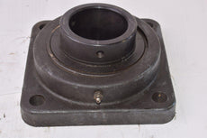 Browning VS-348 Flange Mounted Bearing 4 Bolt Setscrew Locking, Single Lip Contact Seal Insert Bearing