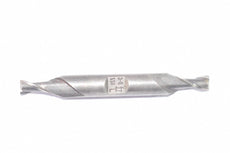 BRUBAKER HSS 1/4'' Double End 2 Flute End Mill