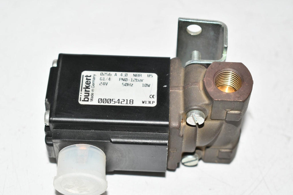 Burkert Type 0256 Direct-acting 2/2 way Solenoid Valve 0256A4.0NBAM5 24V 10W