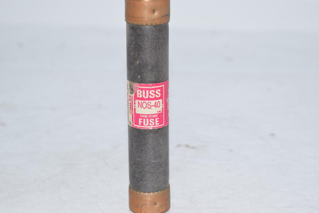 Buss NOS-40 One Time Fuse Class K5 40A 600V